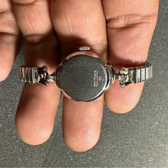 Vintage Elgin Ladies Cocktail Watch 10K R.G.P Bezel Mechanical Wind Up Working - Picture 8 of 9